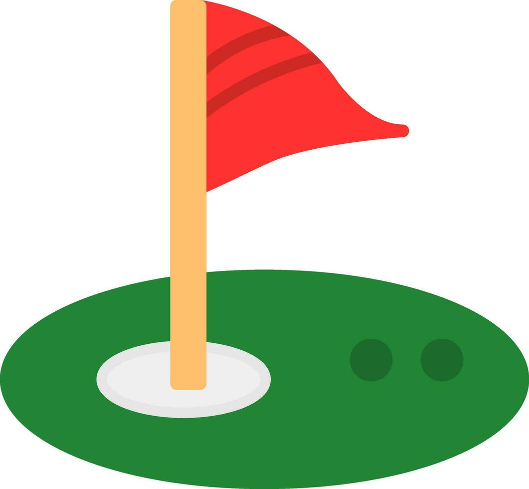 diseño de icono de vector de golf