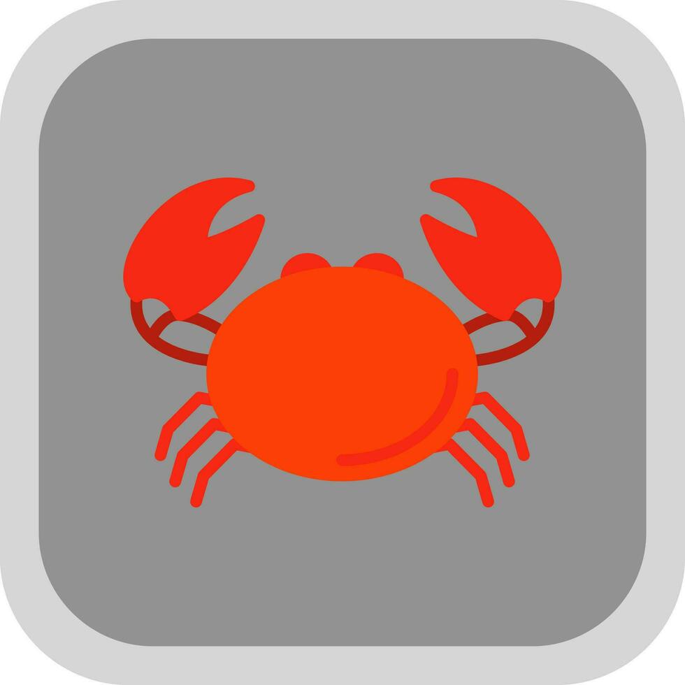 Crab Vector Icon Design