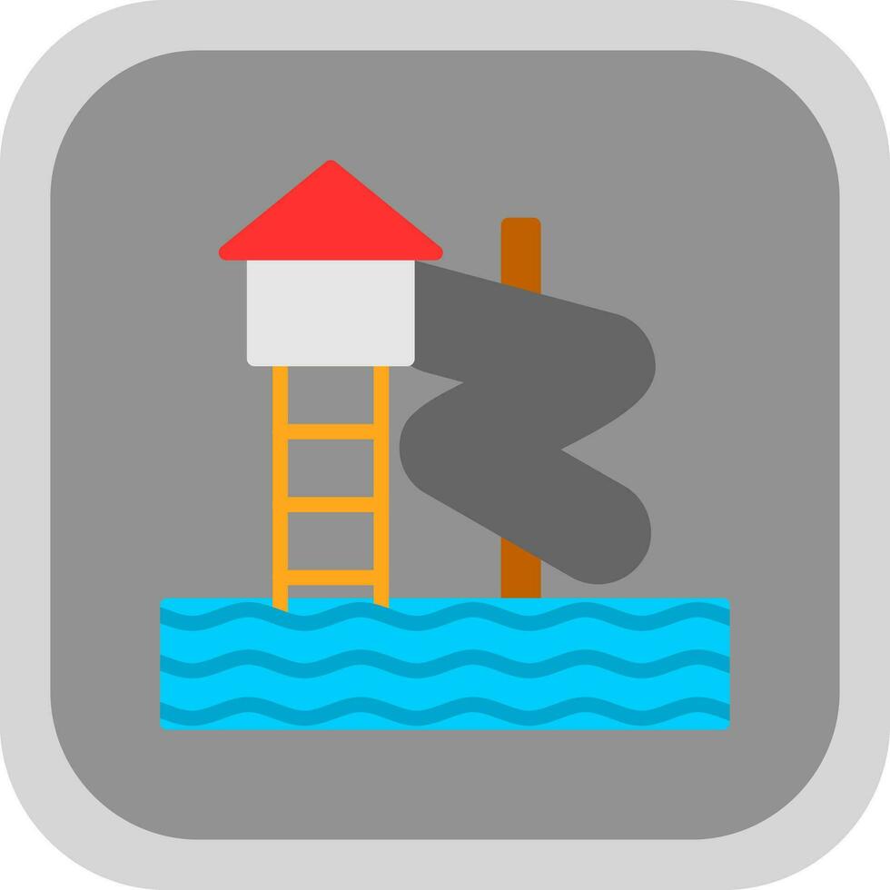 Water park Vector Icon Design