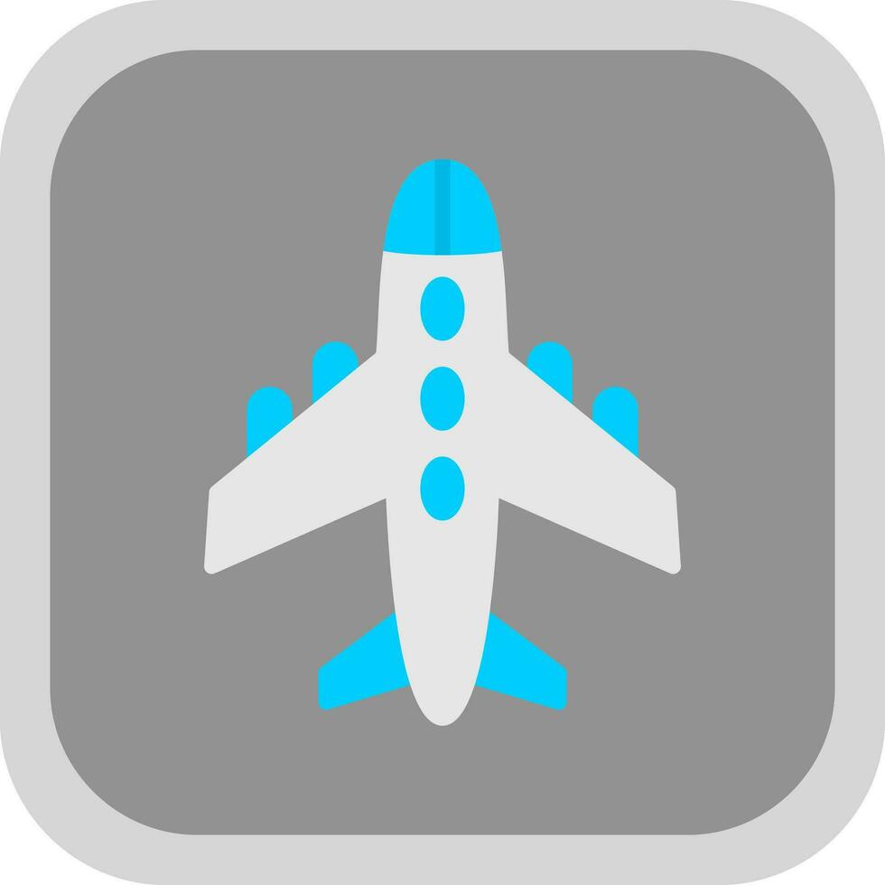 diseño de icono de vector de avión