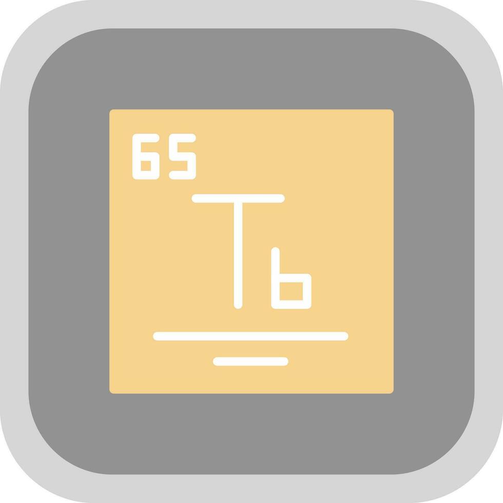 Terbium Vector Icon Design