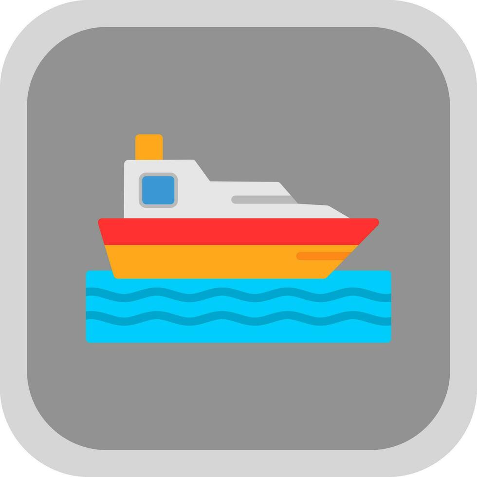 Boat Vector Icon Design