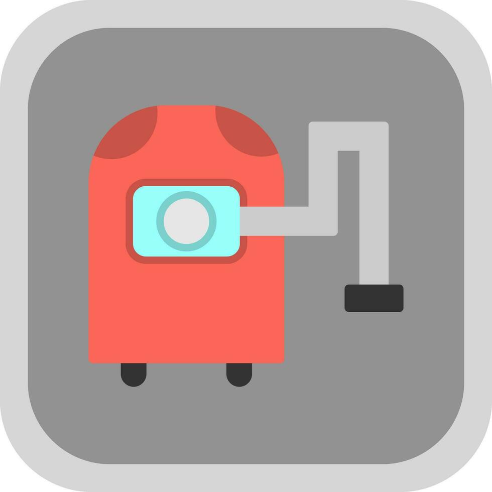 Vaccum cleaner Vector Icon Design
