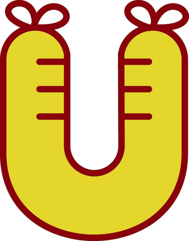 Rookworst Vector Icon Design