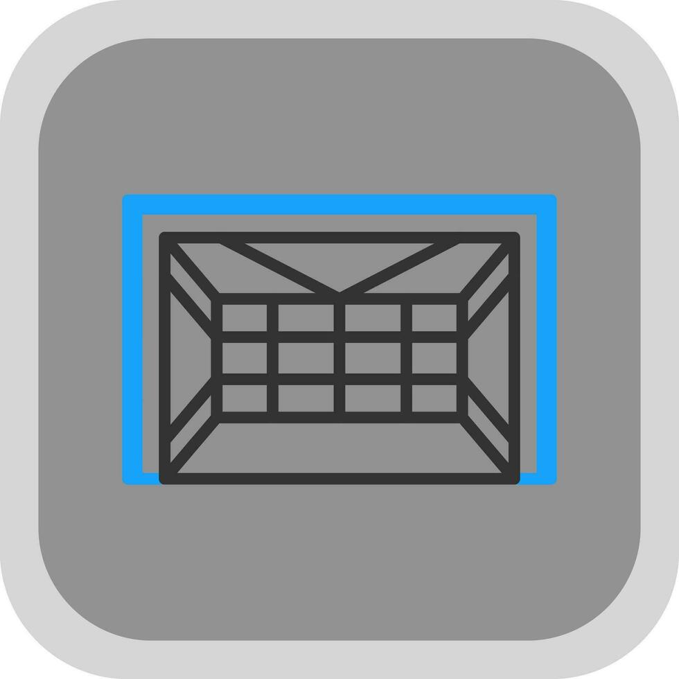 Goal box Vector Icon Design