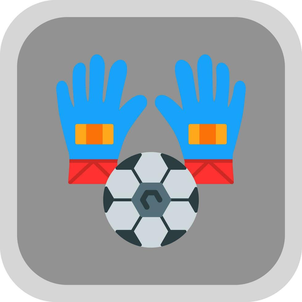 Goalie Vector Icon Design