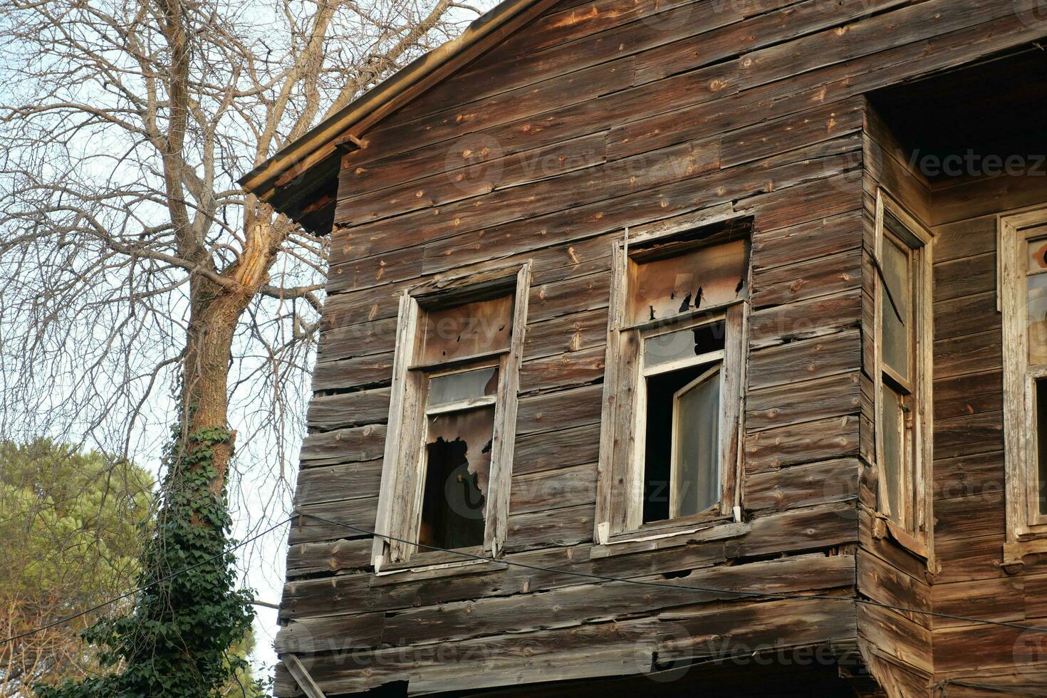 antiguo abandonado casa en pavo. foto