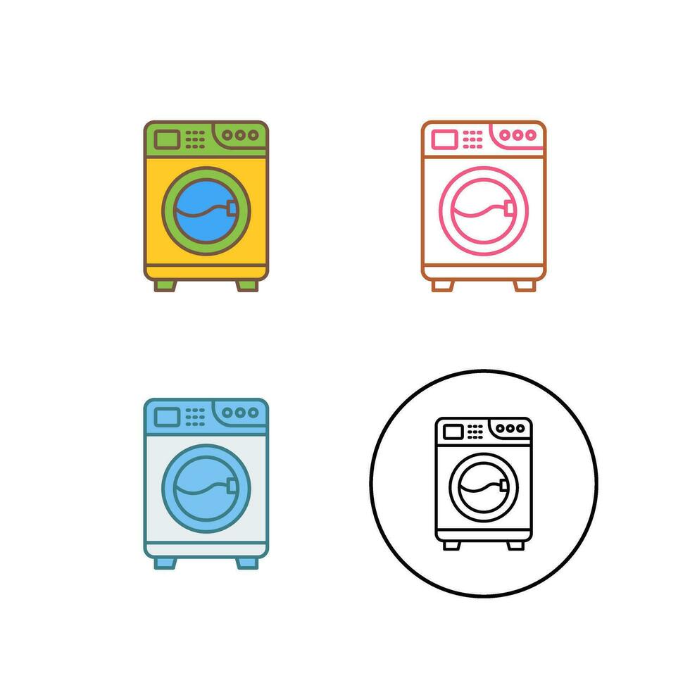 Washing Machine Vector Icon