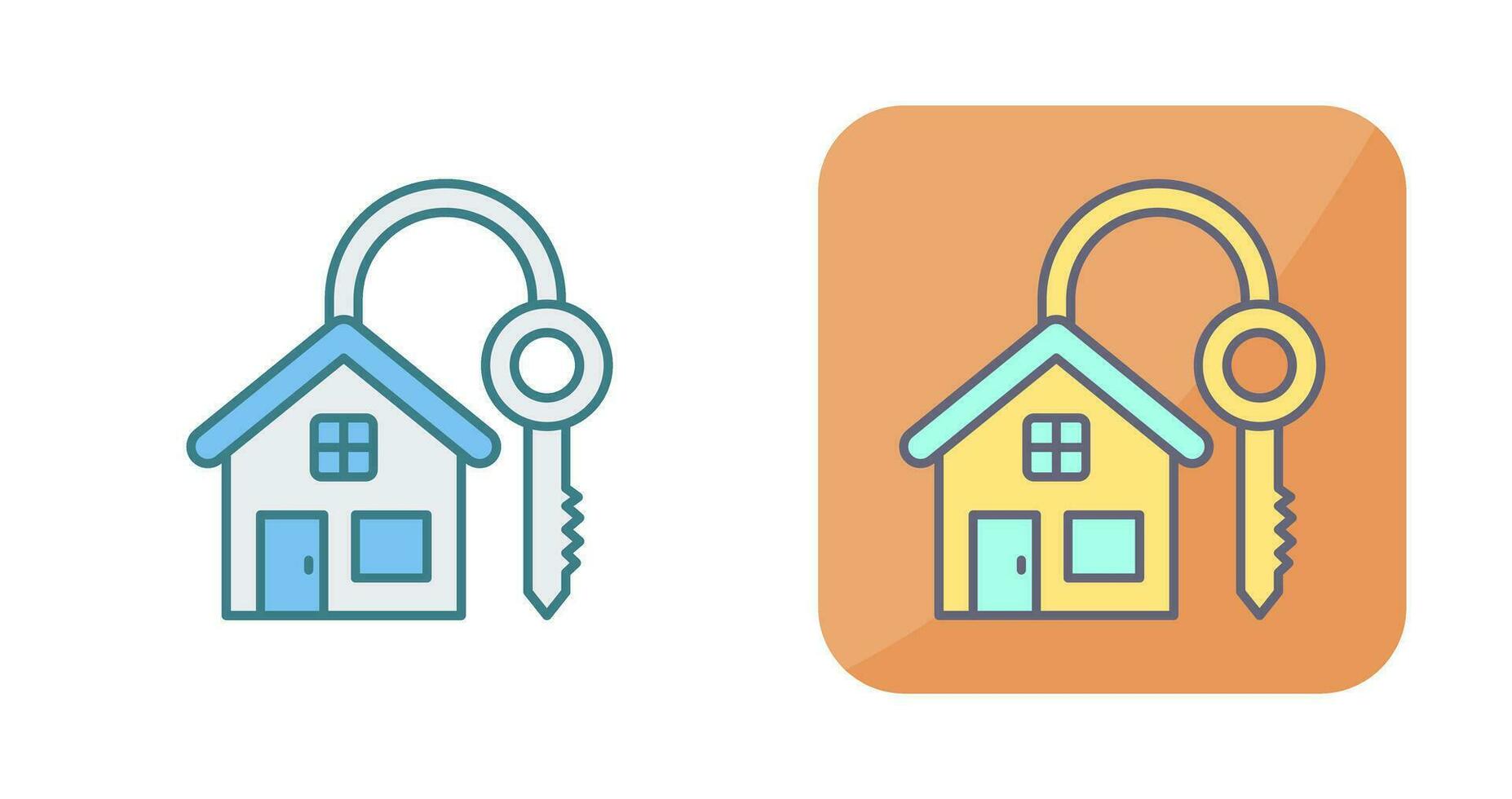 House Key Vector Icon