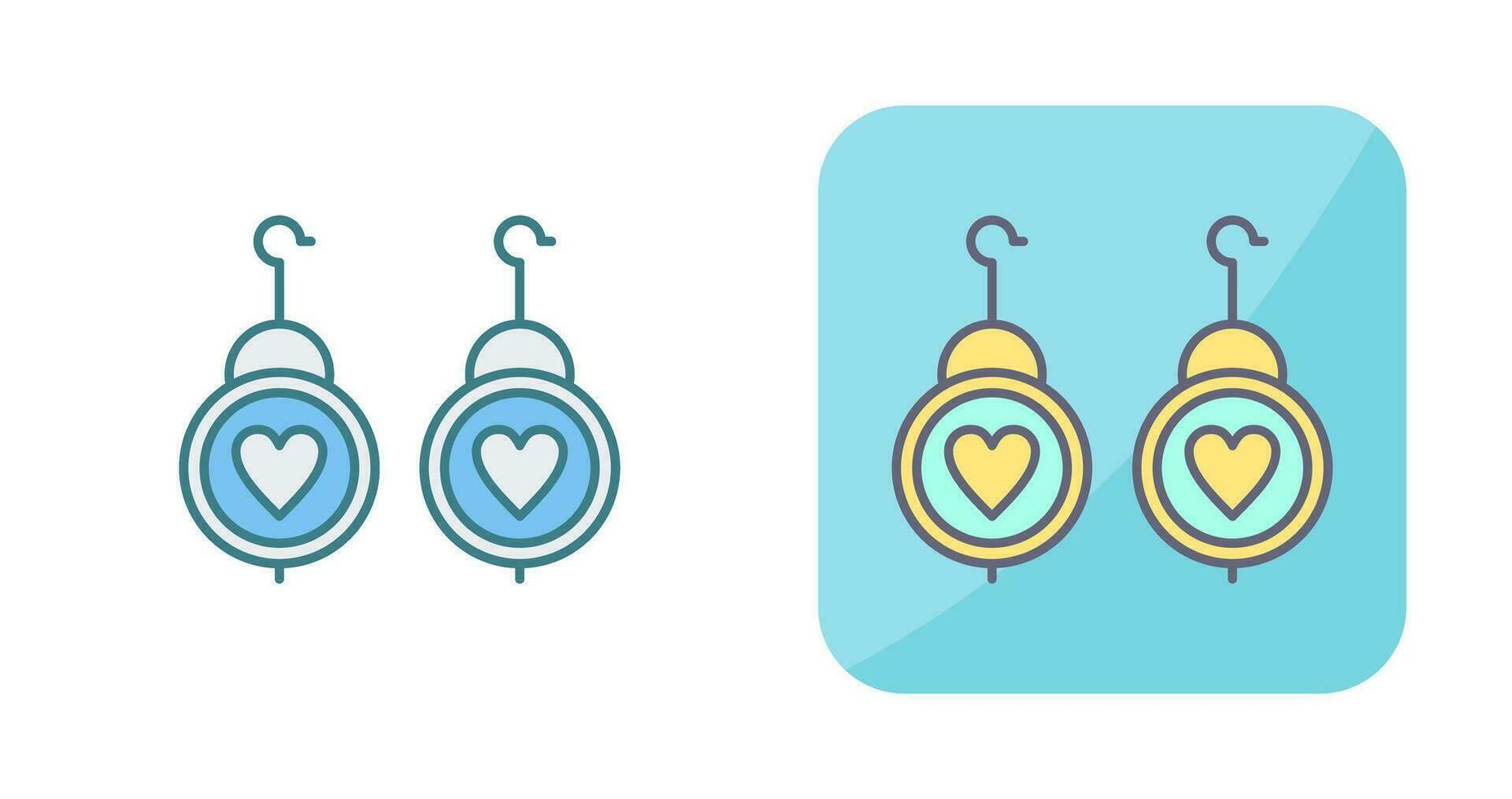 Earrings Vector Icon