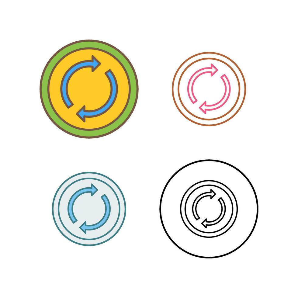 Loop Vector Icon 25171850 Vector Art at Vecteezy