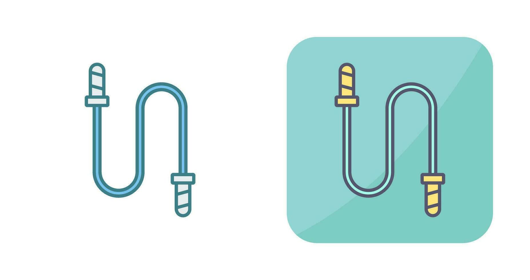 Jumping Rope Vector Icon