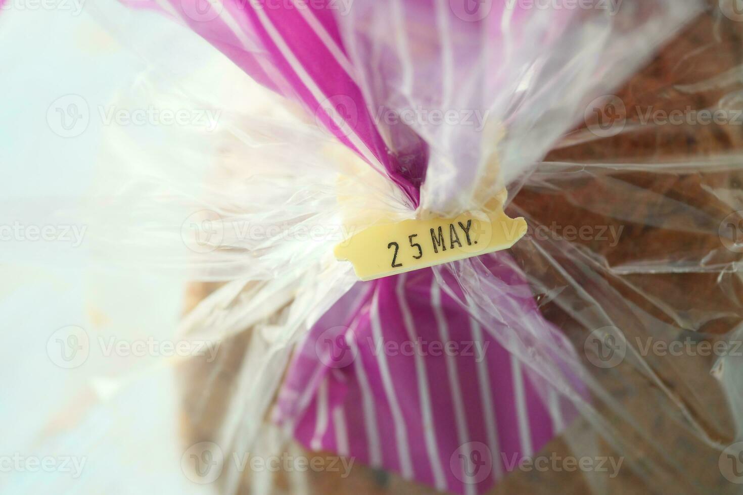 expiry date on a bread packet 25171949 Stock Photo at Vecteezy