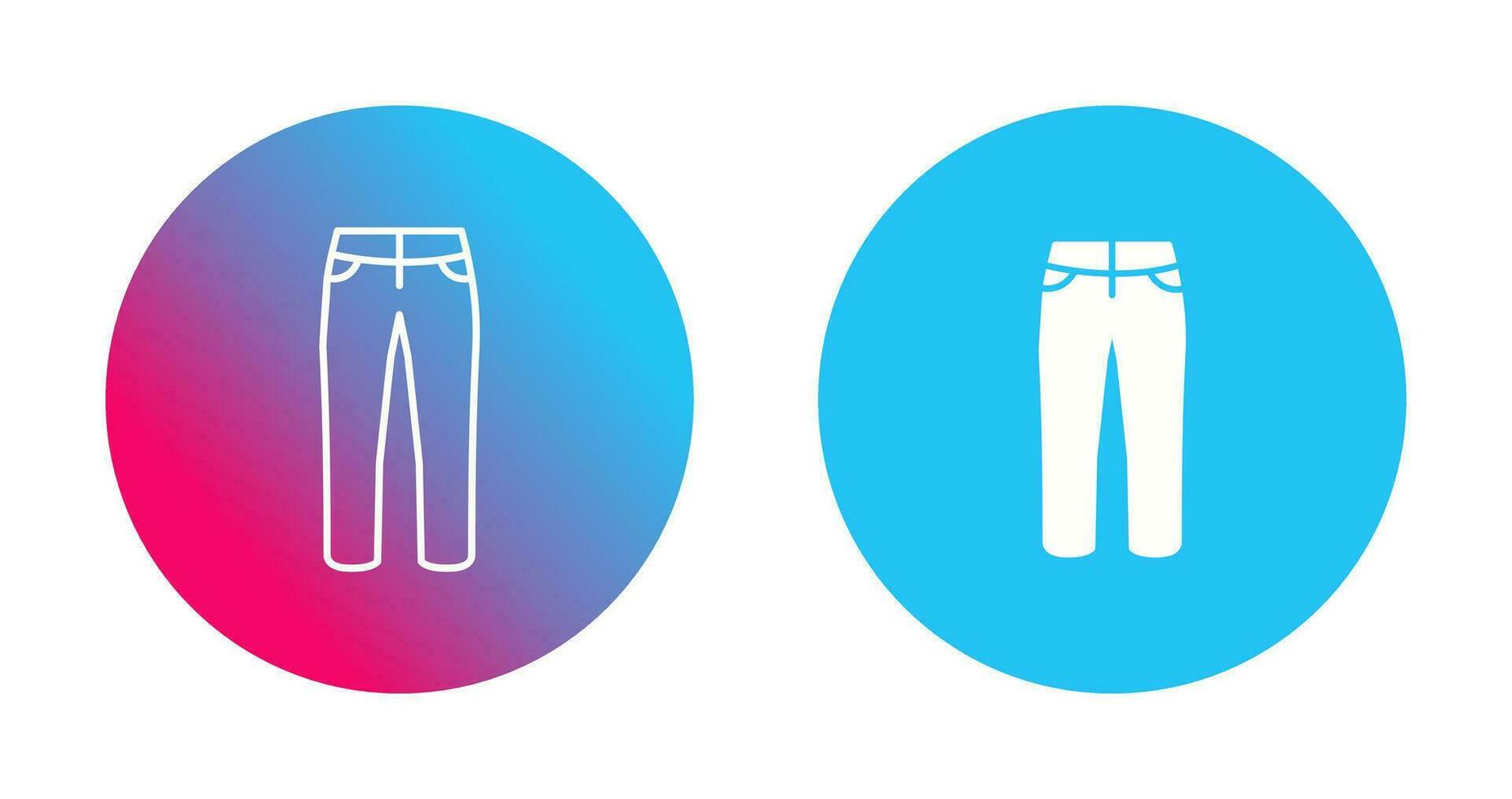 Trousers Vector Icon