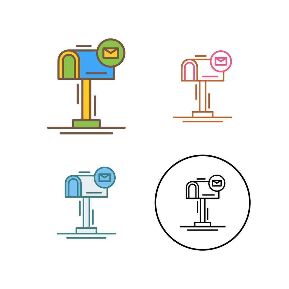 Mail Box Vector Icon