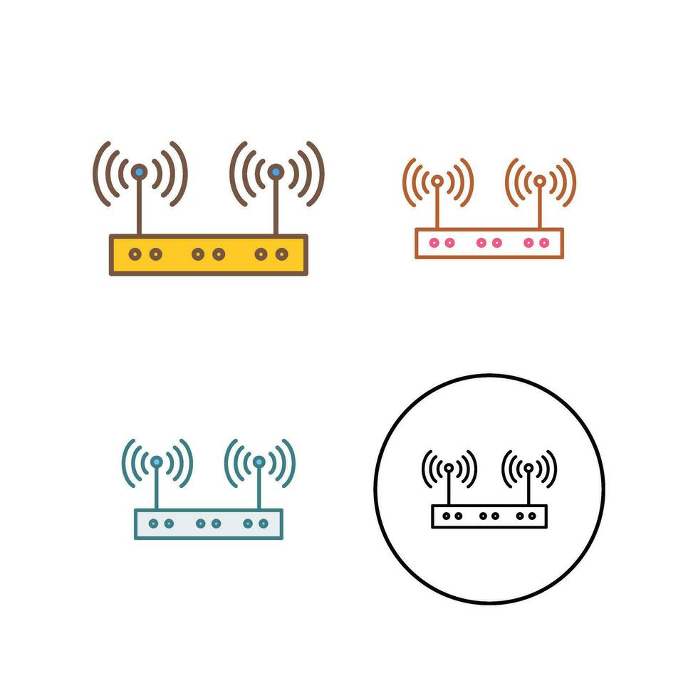 Wireless Vector Icon