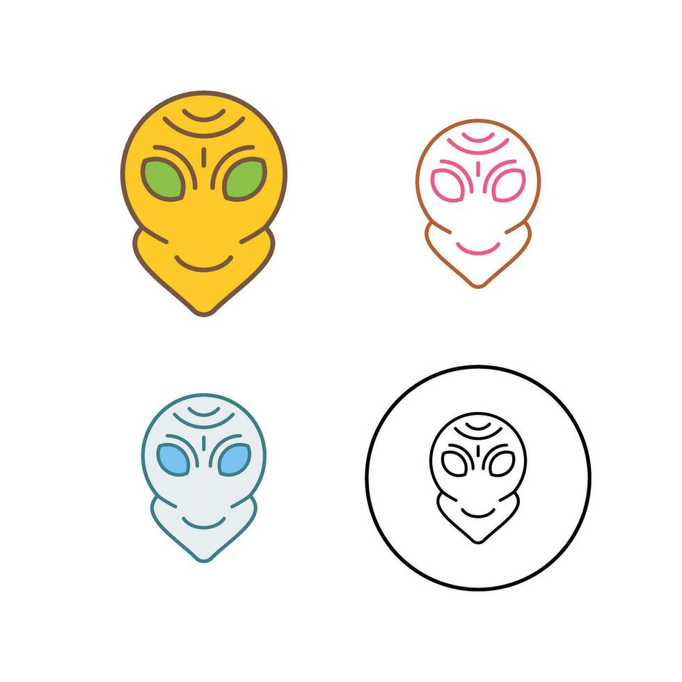 Alien Vector Icon