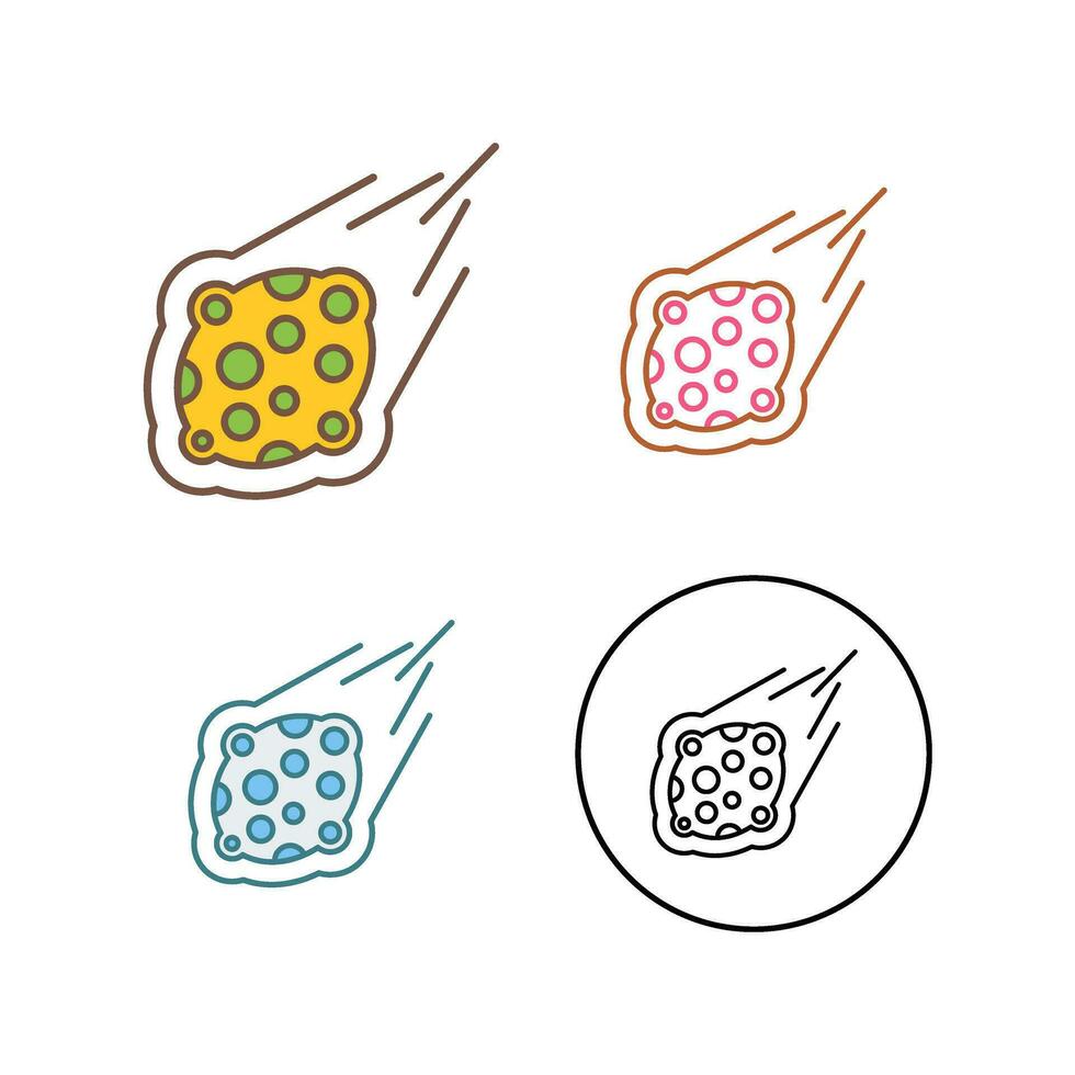 Meteorite Vector Icon