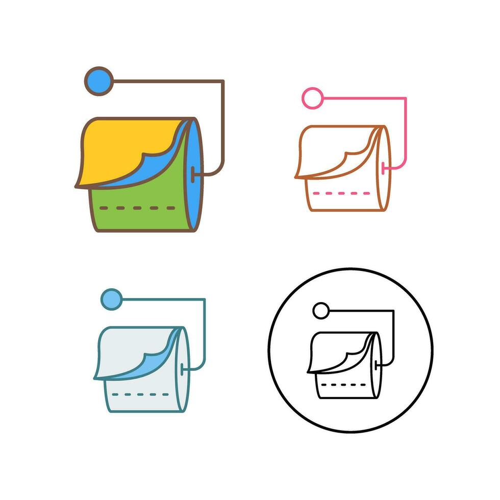 Tissue Roll Vector Icon