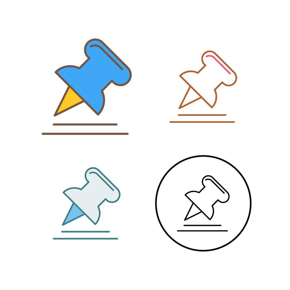 Pin Vector Icon