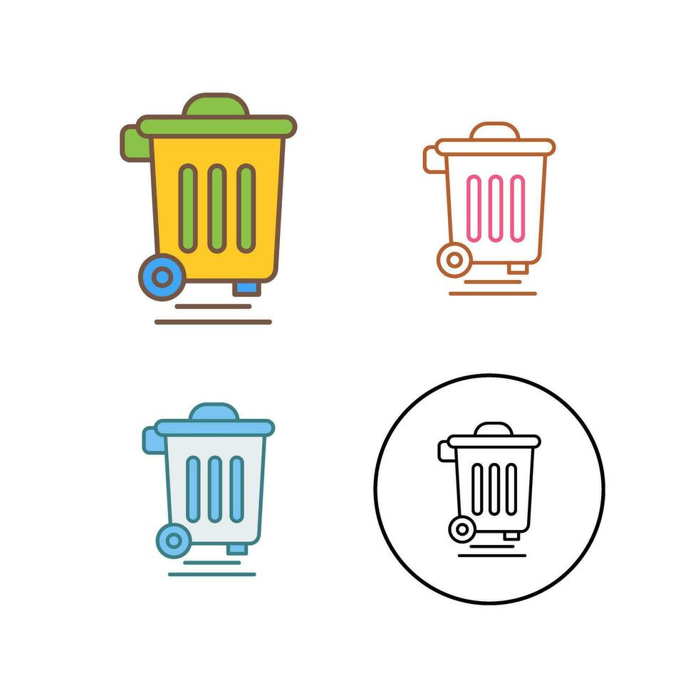Dustbin Vector Icon
