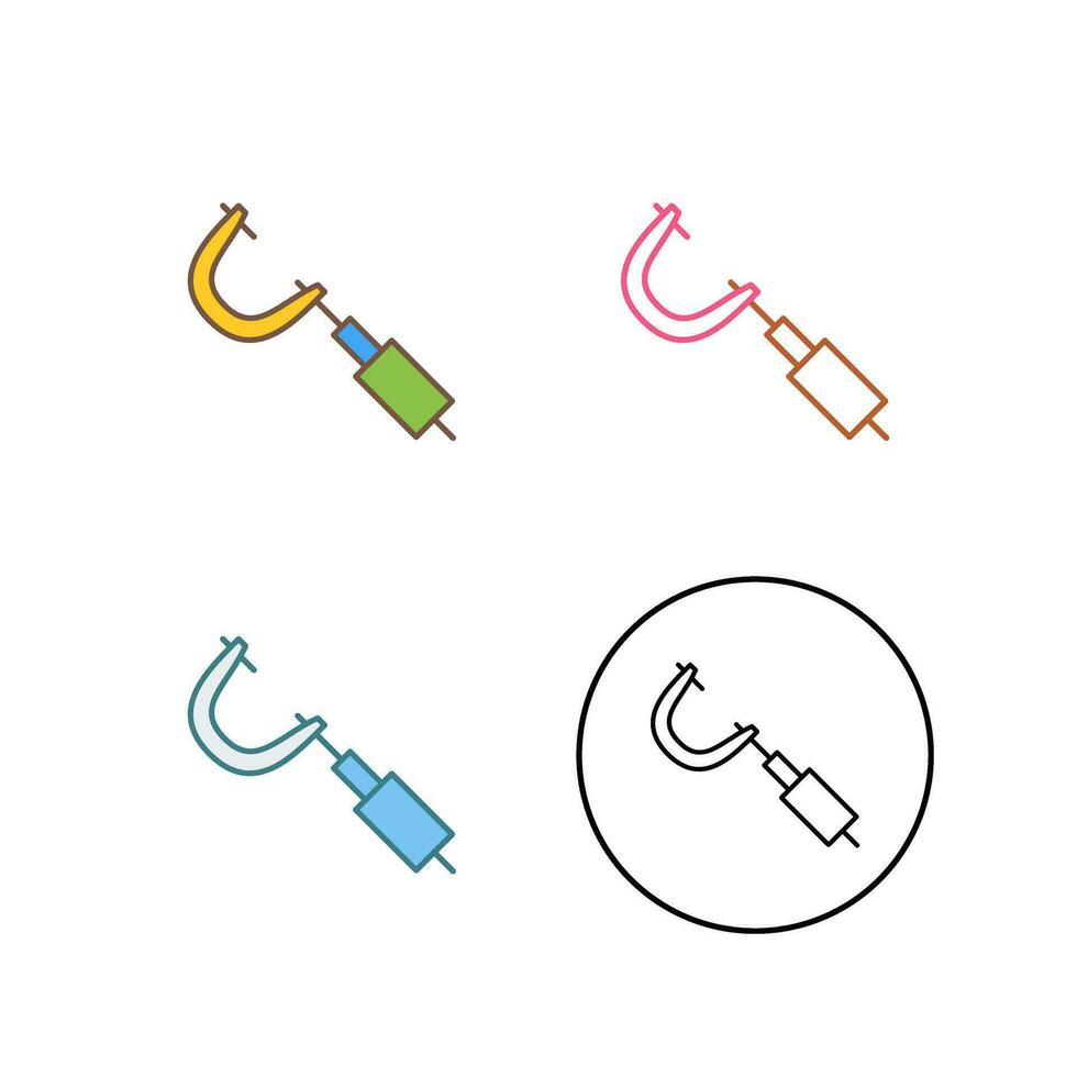 Micrometer Vector Icon