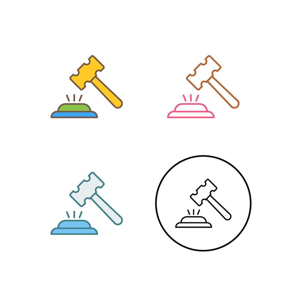 Gavel Vector Icon