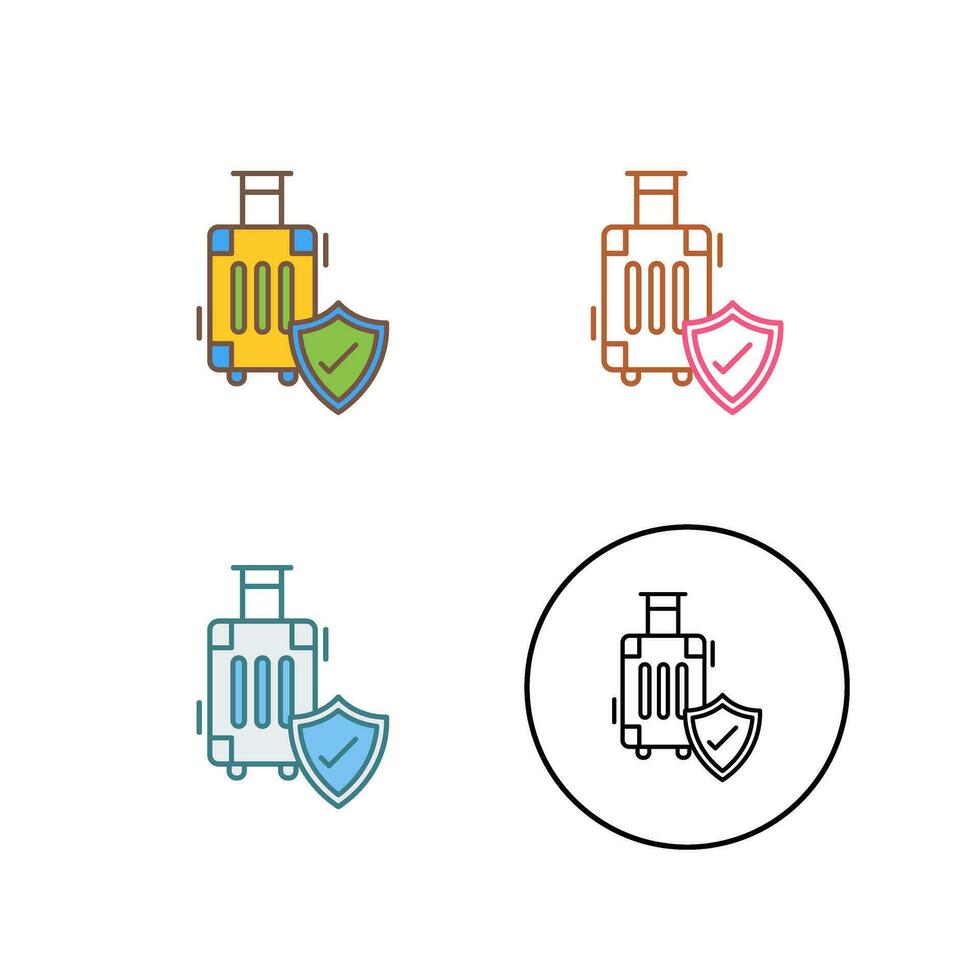 Travel Protection Vector Icon