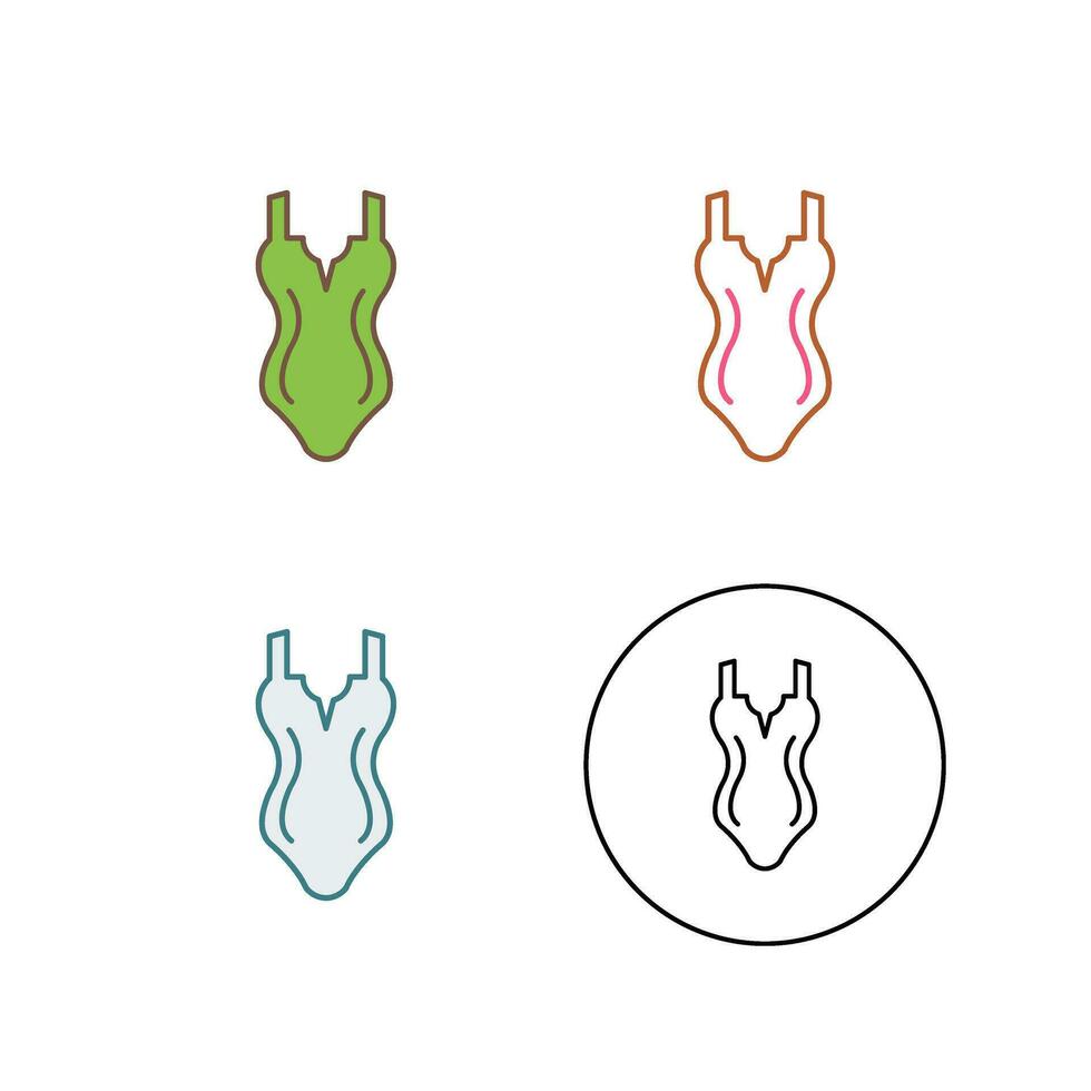 Swim Suit Vector Icon