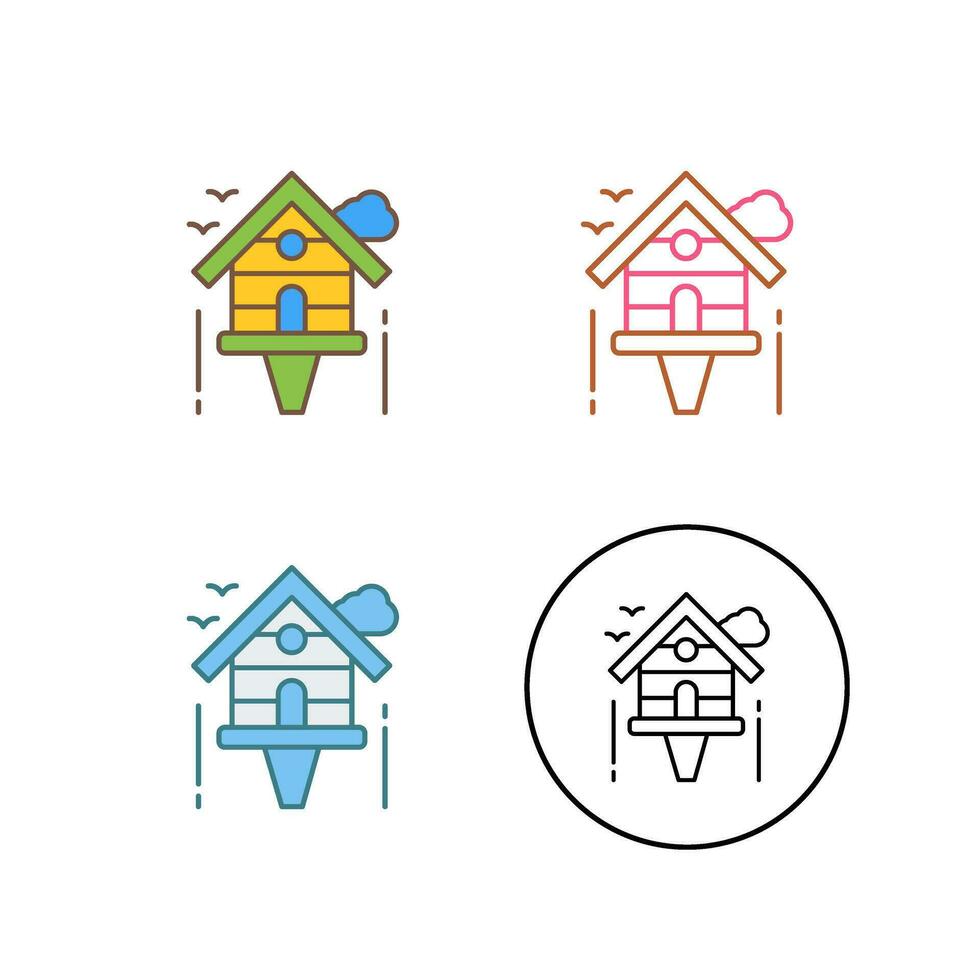 Birdhouse Vector Icon