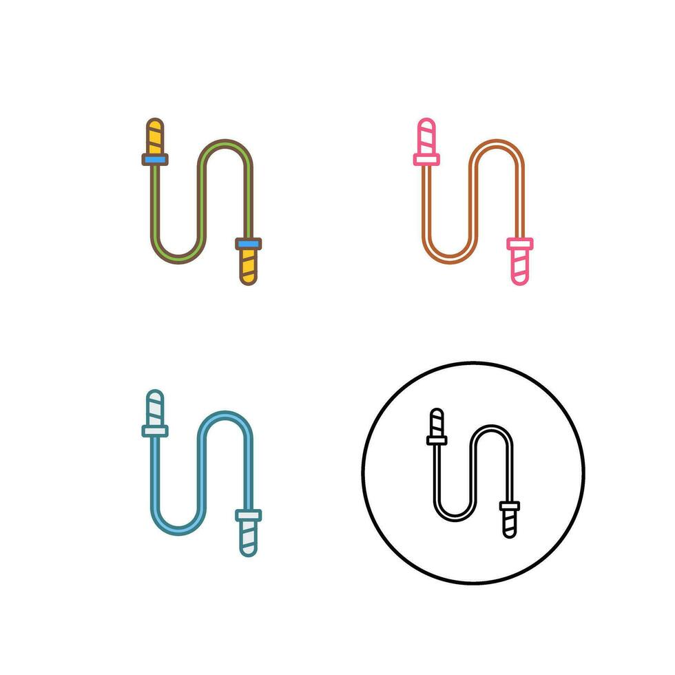 Jumping Rope Vector Icon