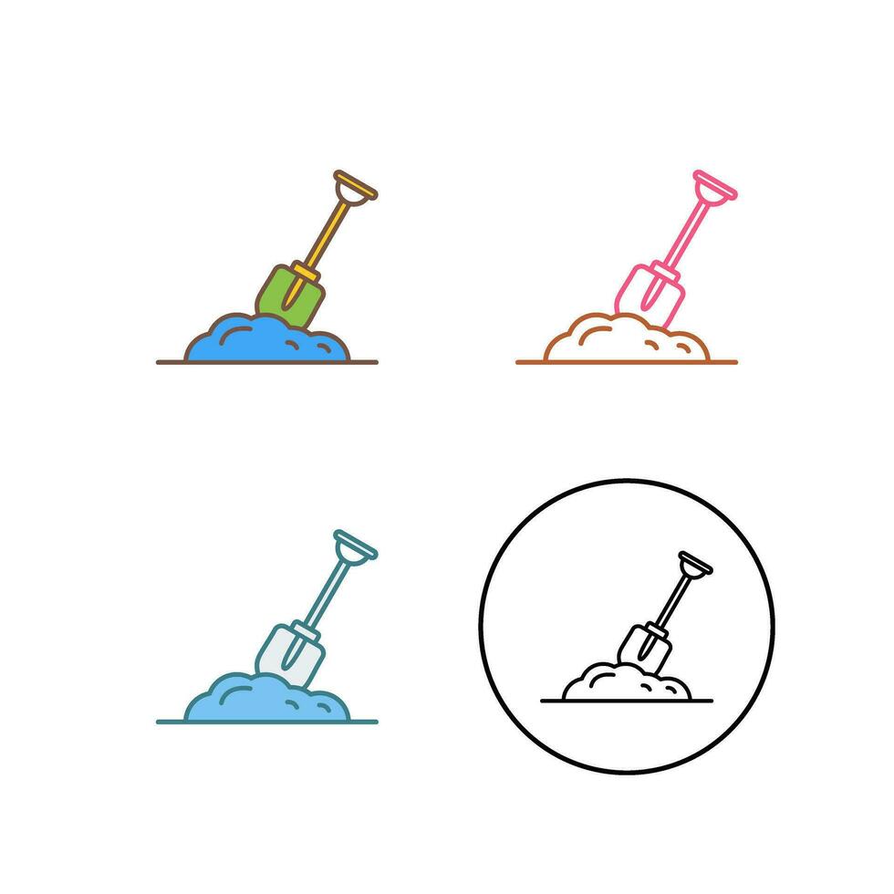 Digging Vector Icon