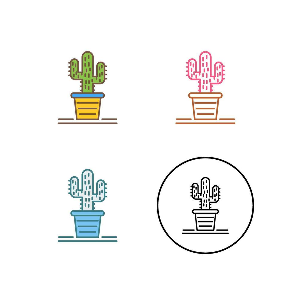 Cactus Vector Icon