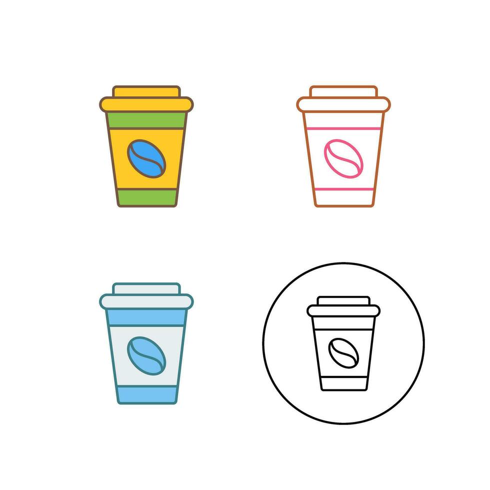 icono de vector de café