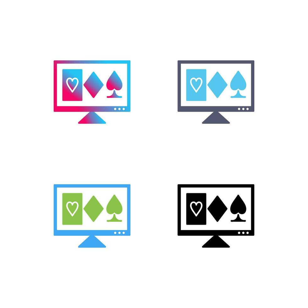 Online Gambling Vector Icon