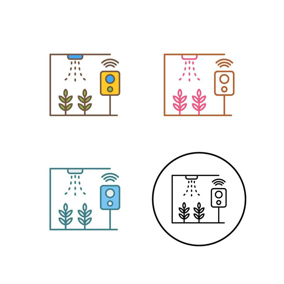 Smart Farm Vector Icon