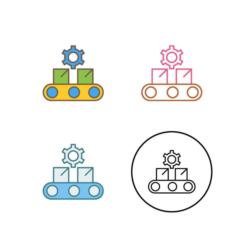 Conveyor Belt Vector Icon