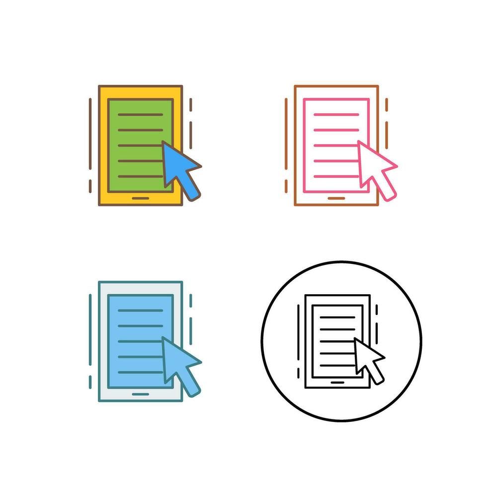 Ebook Vector Icon