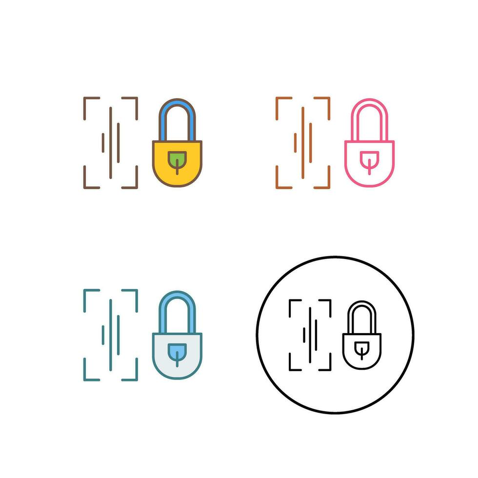 Voice Lock Vector Icon