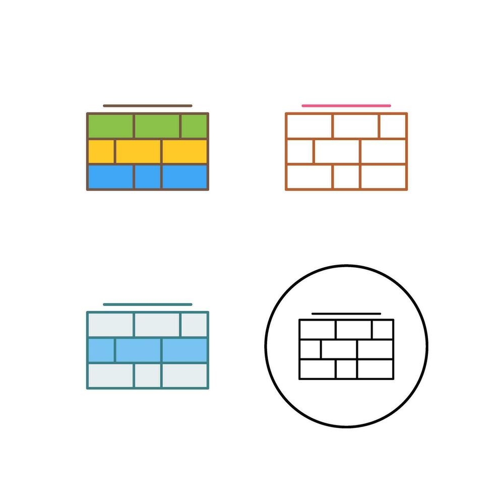 Brick wall Vector Icon