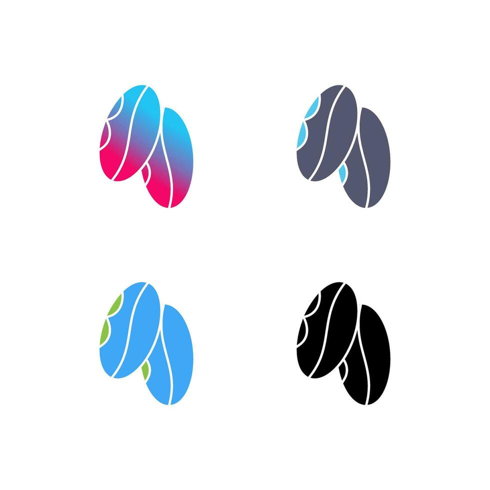 Coffee Grain Vector Icon