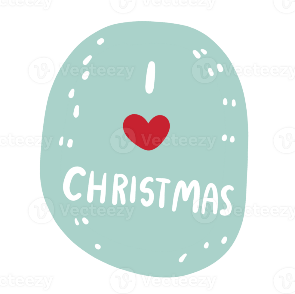 Merry Christmas watercolor png