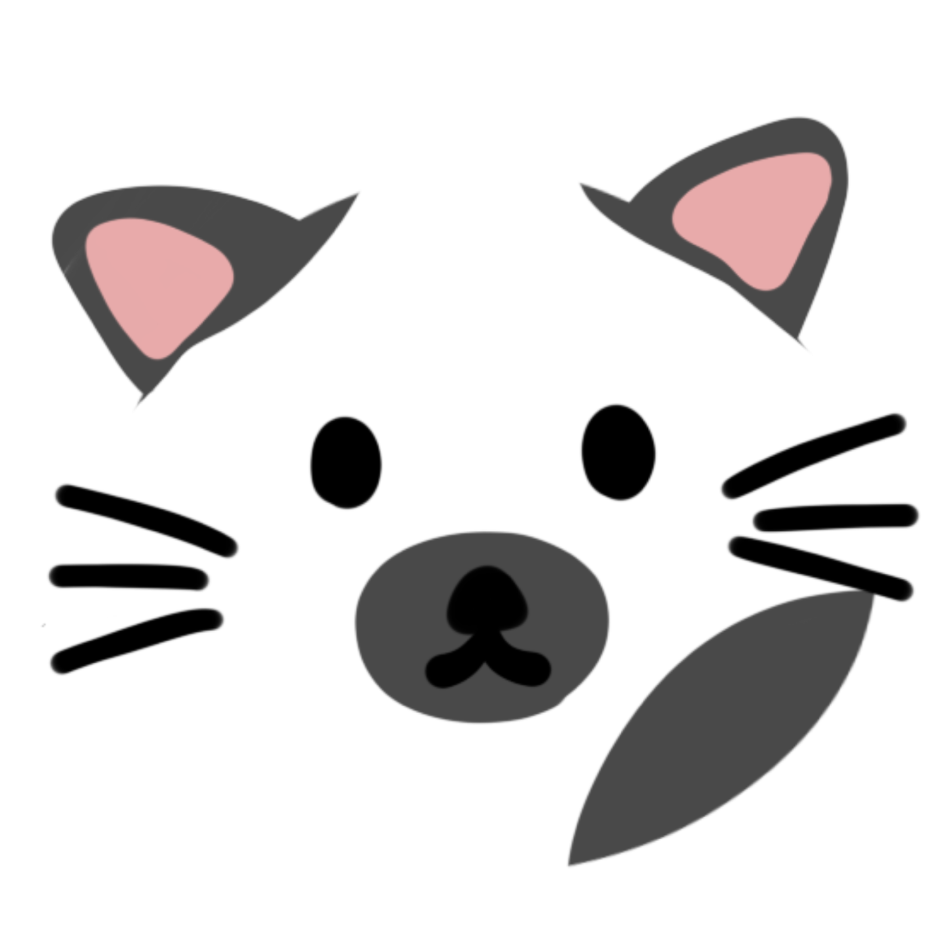 cute cat face 25173910 PNG