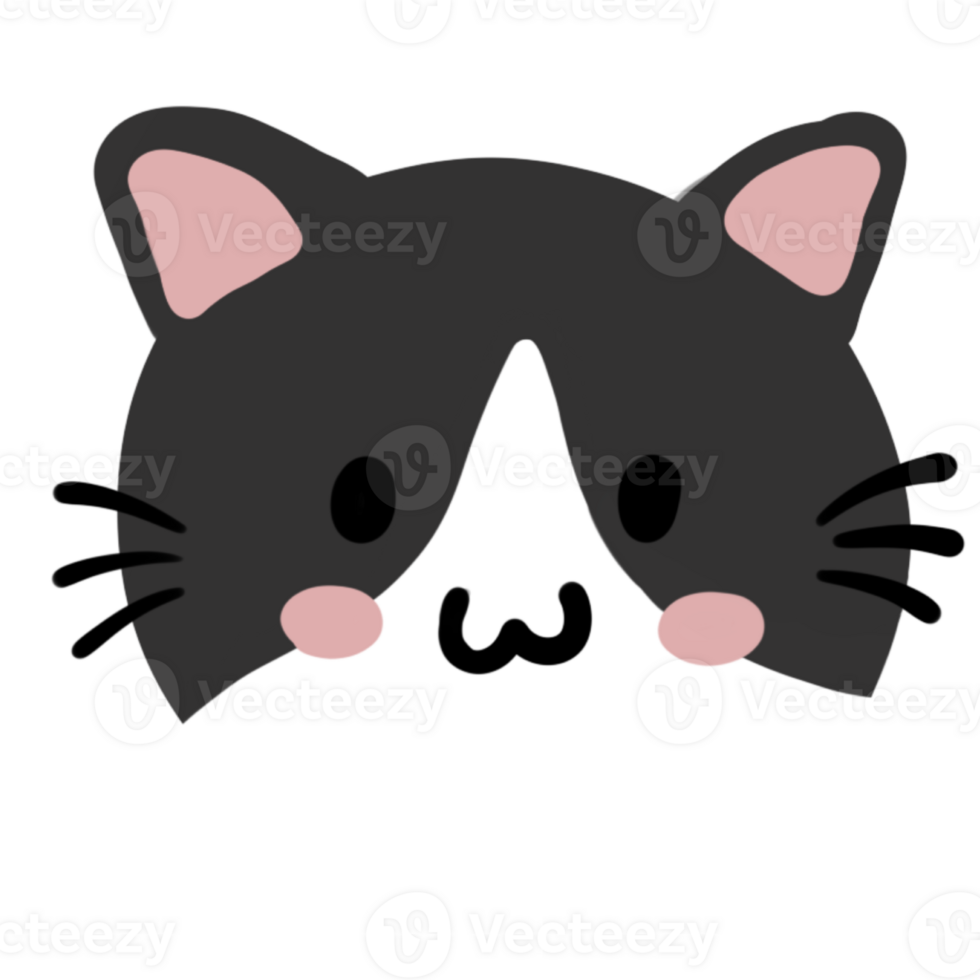 cute cat face 25173947 PNG