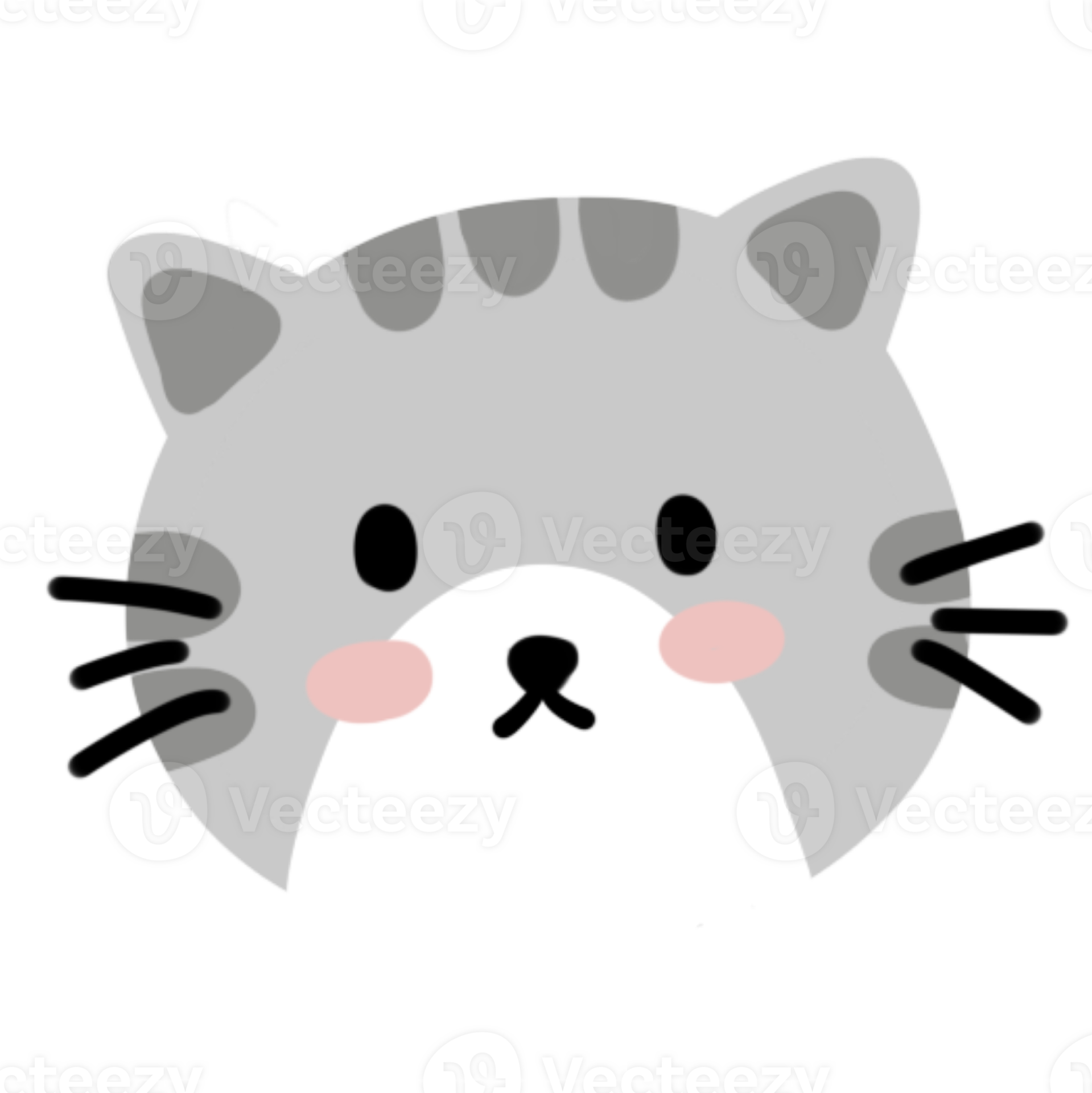 Cute Cat Face 25173969 PNG cute-cat-face-25173969-png