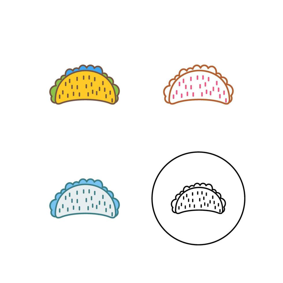 Tacos Vector Icon