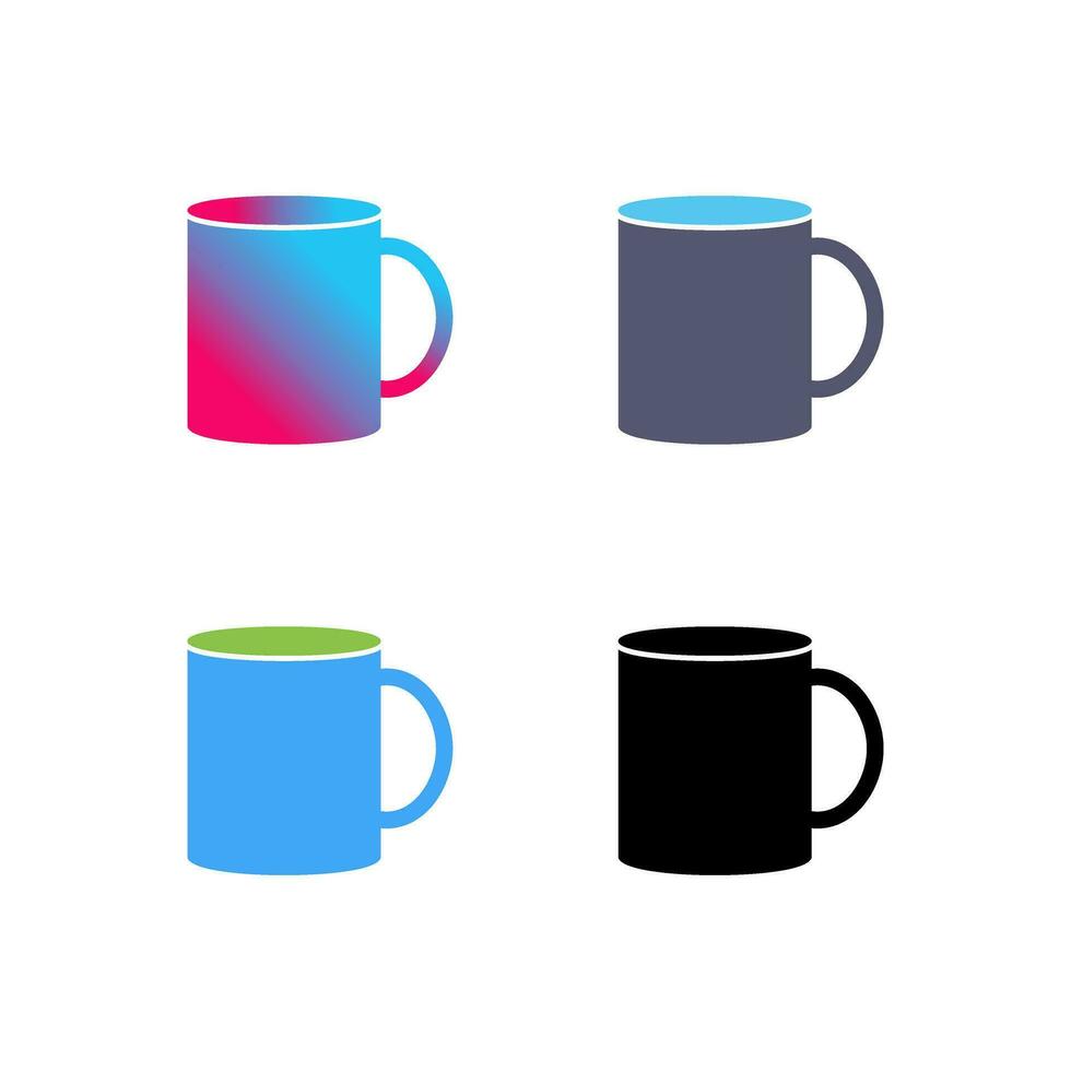 icono de vector de taza de café