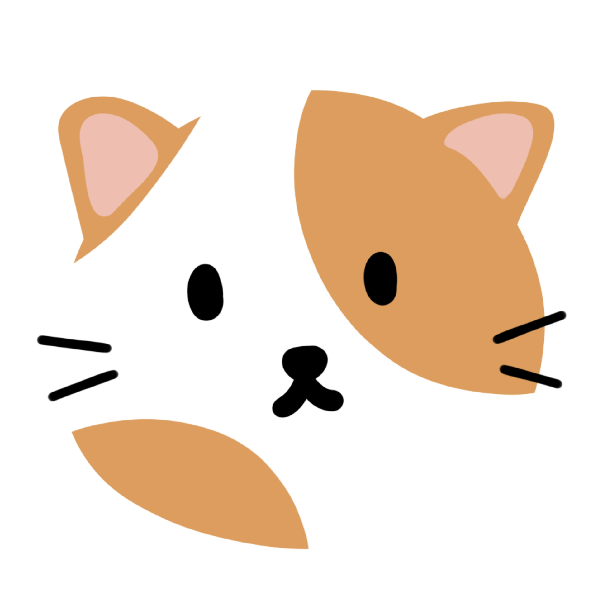 Cute Cat Face 25174354 PNG