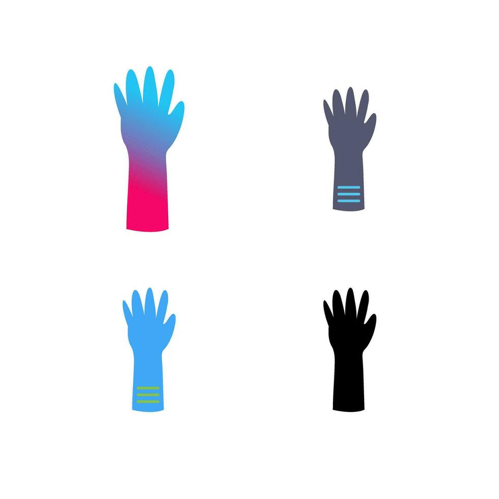 Unique Gloves Vector Icon