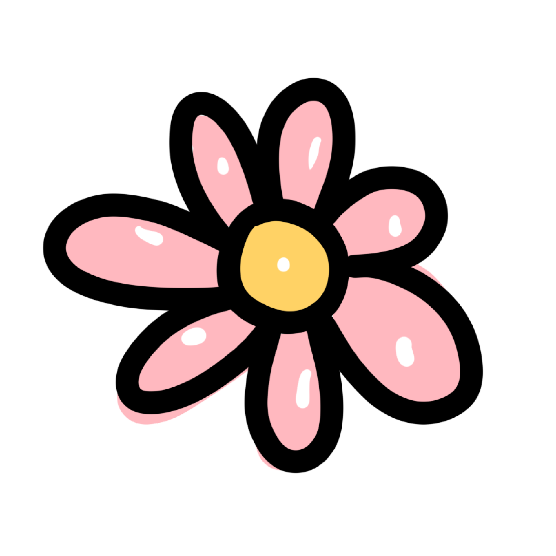 cute flower watercolor 25174432 PNG